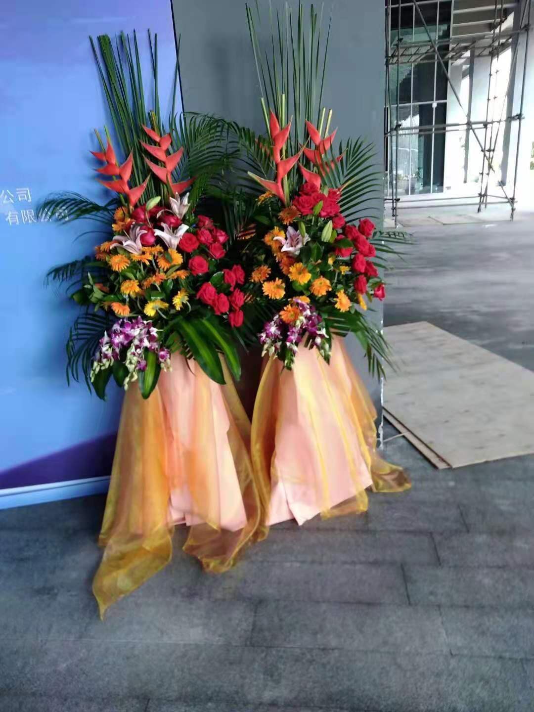 开业花篮花束玫瑰花